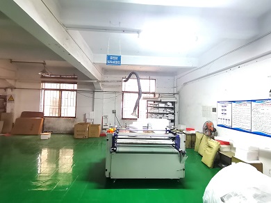 异型材粘贴成型区